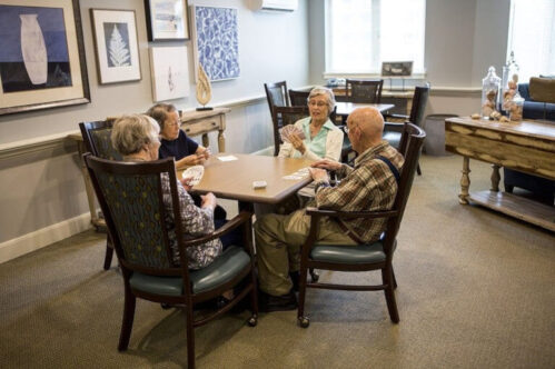 assisted living common area